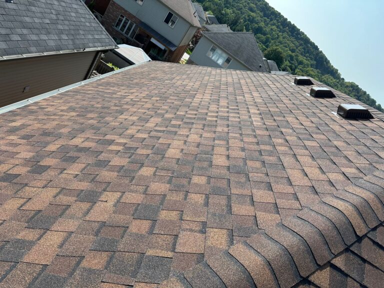 new asphalt shingle roof installed after roof replacement in Toronto