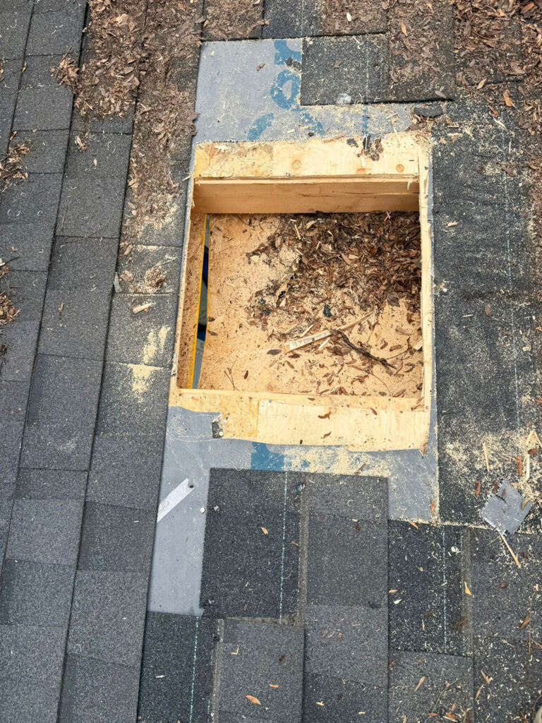 Roof damage inspection in Toronto before repair