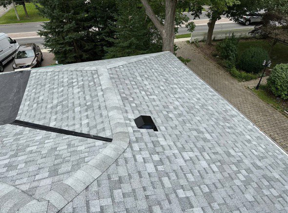 roof replacement in Etobicoke with asphalt shingles